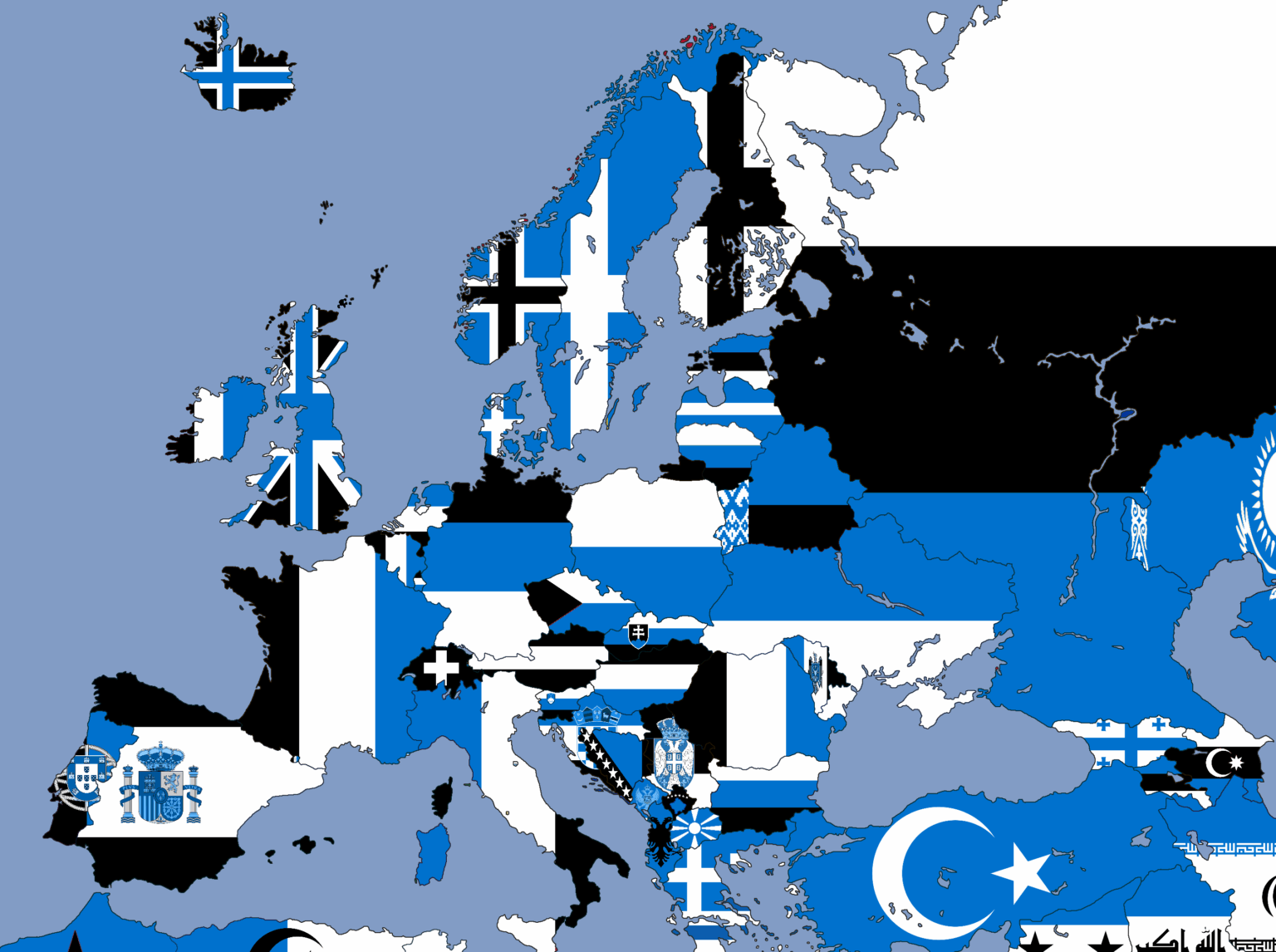 Europe if they had a really good flag design