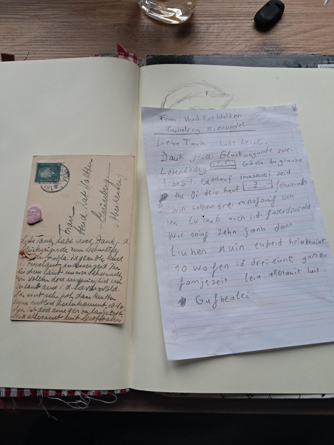 Can anyone read this letter?