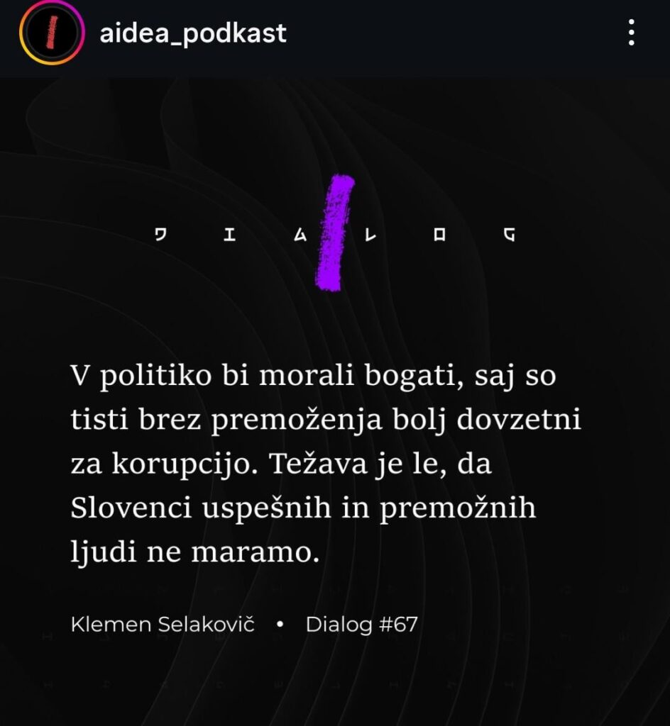 Stupid statements of Selakovič, part 154