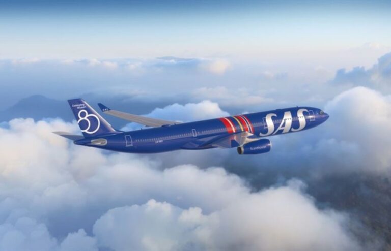 SAS anniversary livery.
