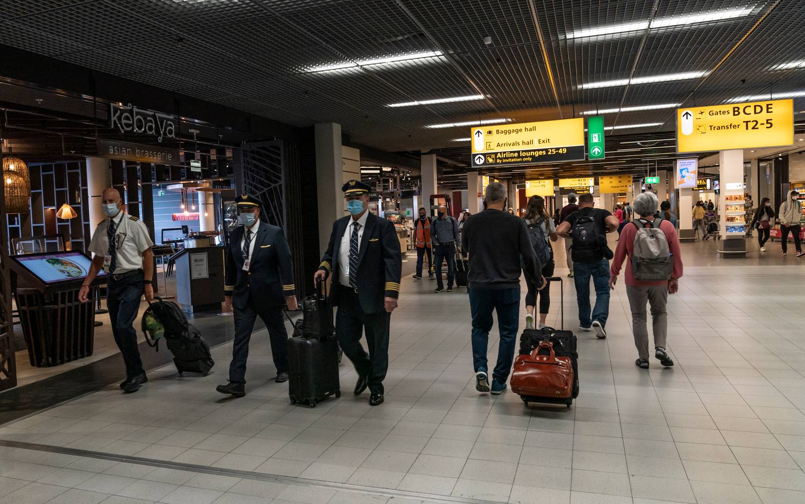 Schiphol Airport, Amsterdam, The Netherlands