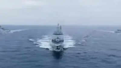 Screenshot from video released by Chinese Navy 4th aircraft carrier of China likely to be nuclear-powered