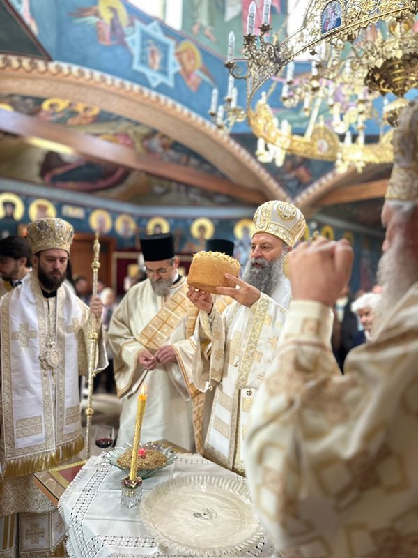 Patriarch of Serbia consecrated chapel at Mislođin