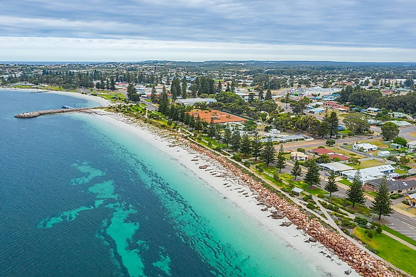 Aerial view of Esperance, Western Australia