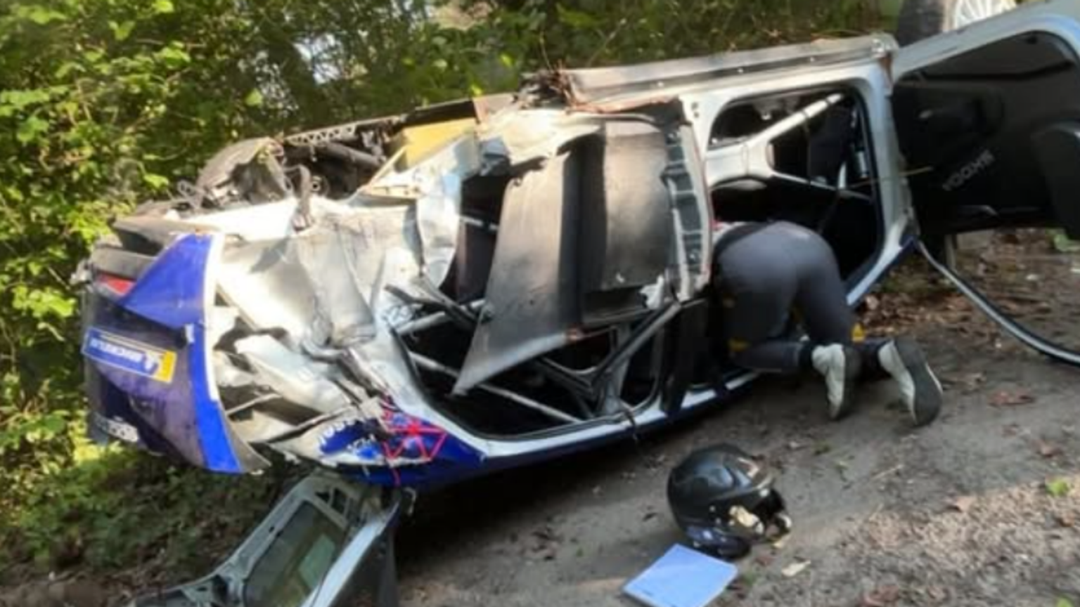 Jos Verstappen: Max Verstappen’s father involved in rally car crash in Belgium but escapes unhurt | F1 News Jos Verstappen was involved in a rally car crash in Belgium (pic: RallyeSport)