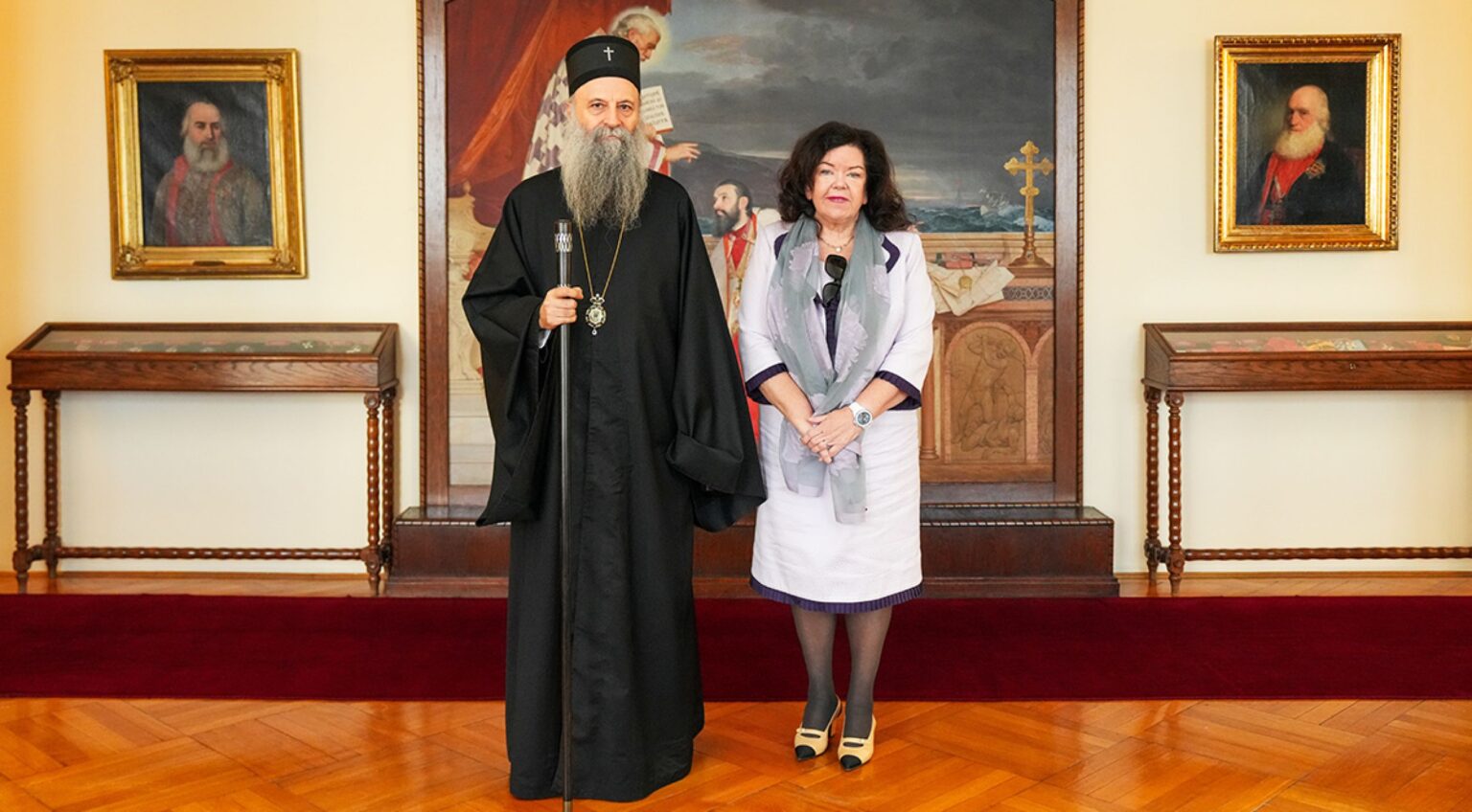 Patriarch of Serbia meets UK Special Envoy for the Western Balkans in Belgrade