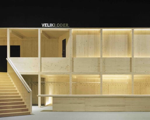 Temporary Spaces for the Slovenian National Theatre Drama. Image credit: Maxime Delvaux