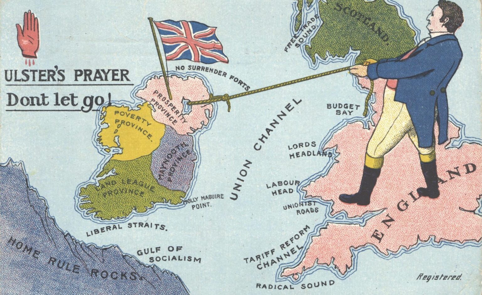 I live at the liberal straits