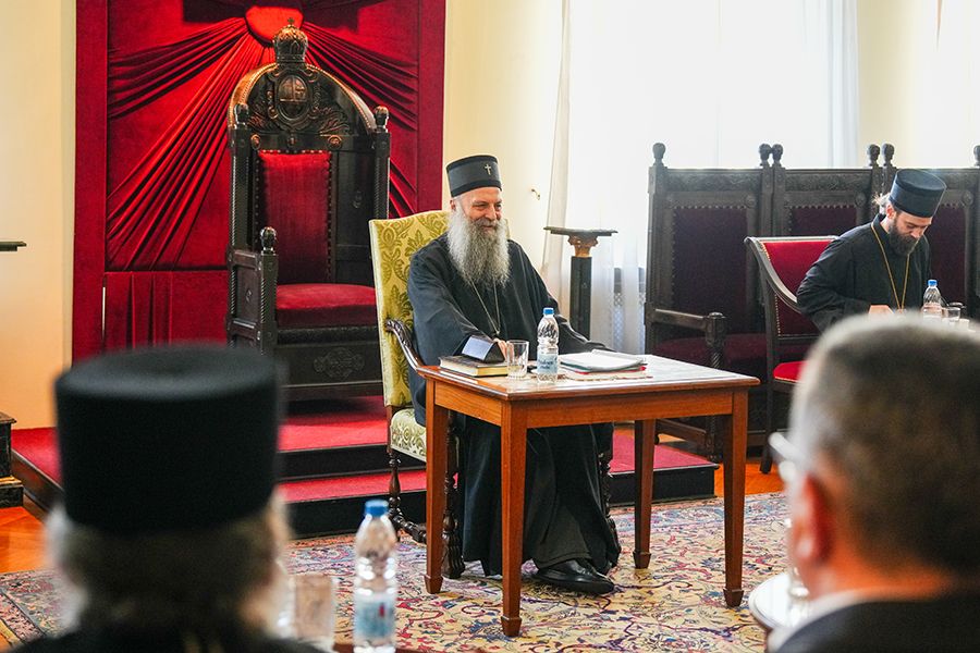 Patriarch of Serbia chairs key administrative session in Belgrade
