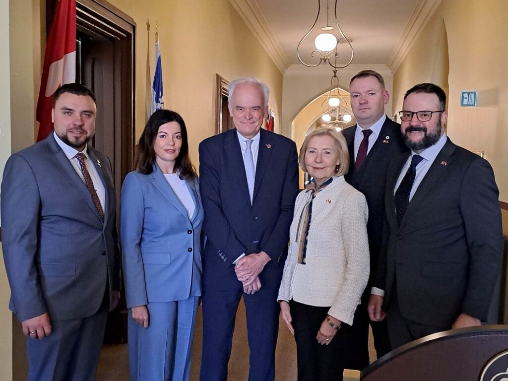 Saeima delegation visits Canada / Article Saeima delegation in Canada
