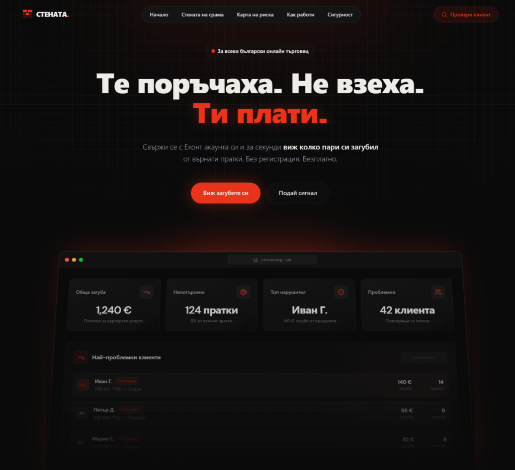 I made a free site for incorrect customers