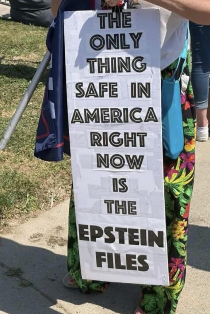 At least something is finally safe in this country 🤷‍♀️