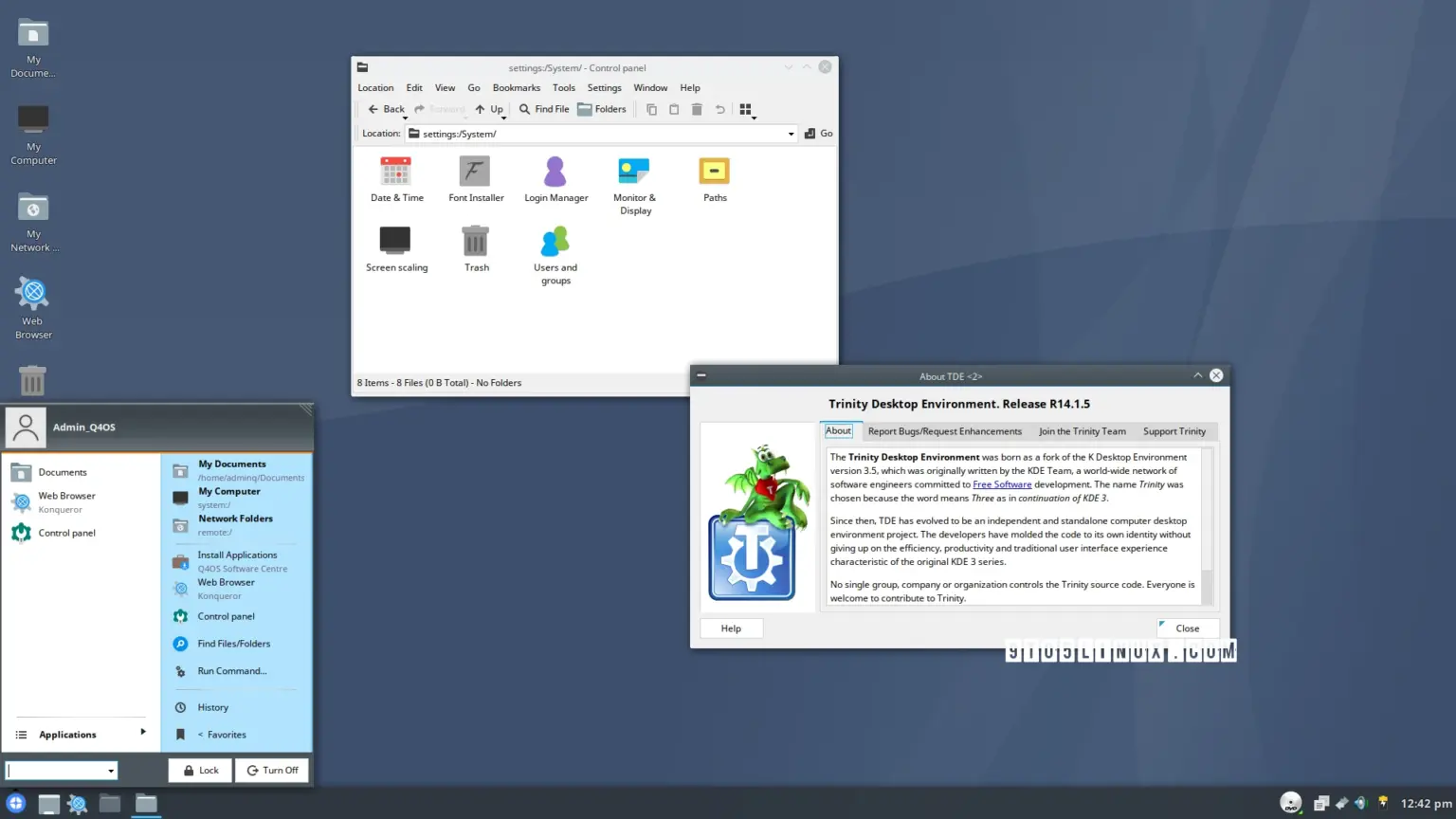 Trinity Desktop R14.1.5