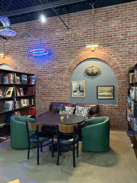 There's a new restaurant in Connecticut with a "speakeasy vibe"...