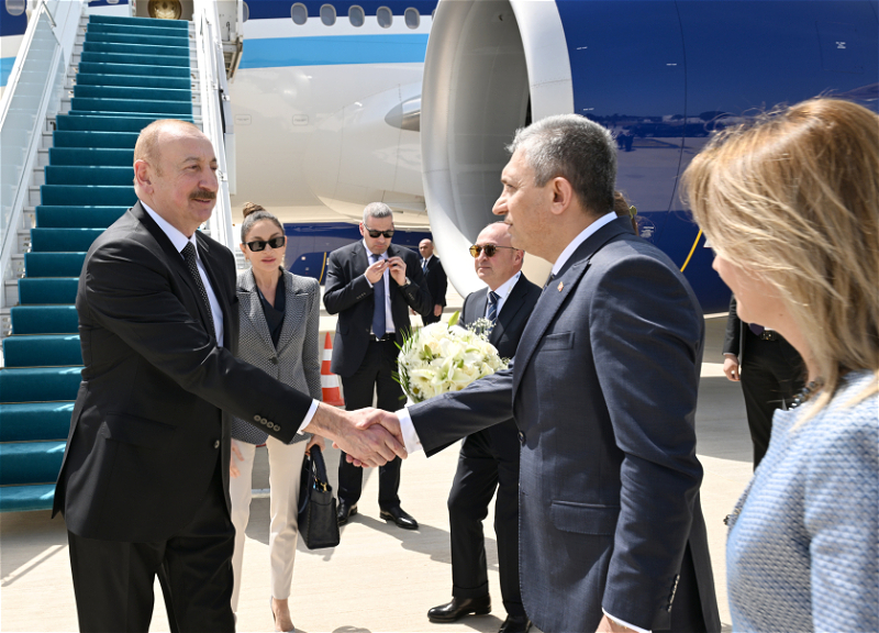 President of Azerbaijan Ilham Aliyev arrives in Turkey on a working visit - PHOTO | 1news.az