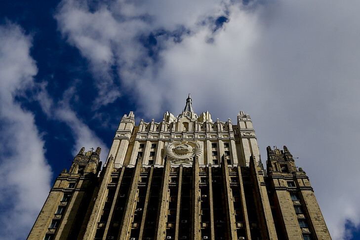 Russia summons Lithuanian diplomat over ‘barbaric’ removal of Soviet soldiers’ burial site logo