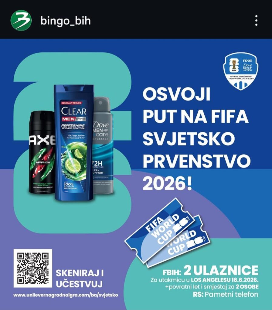 Bingo prize game - differences in FBiH and RS