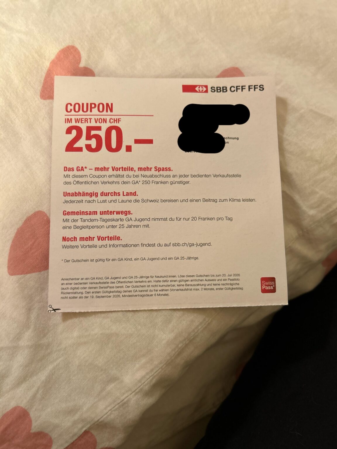 Who needs a GA coupon?