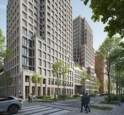 Tour & Taxis Towers Brussels, Belgium building by MVRDV