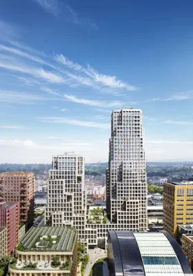 Tour & Taxis Towers Brussels, Belgium building by MVRDV