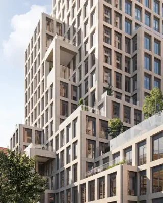 Tour & Taxis Towers Brussels, Belgium building by MVRDV