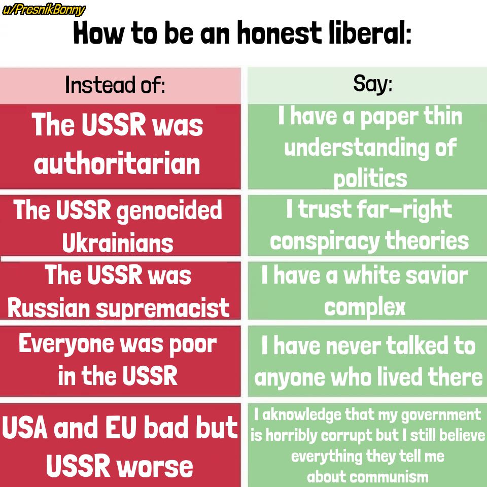 I like that none of them probably experienced totalism…