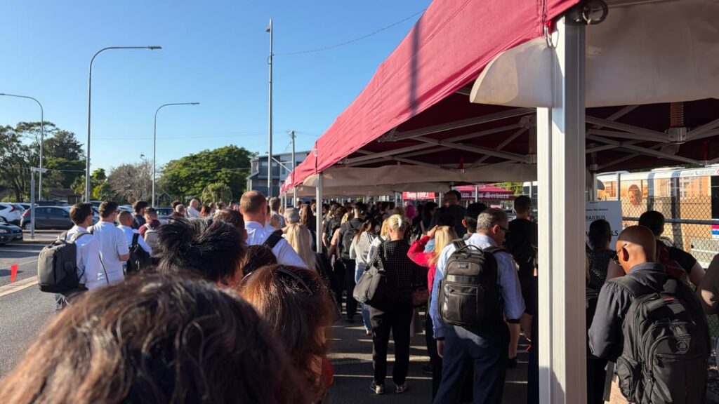 Let’s close the train line and have zero busses ready.