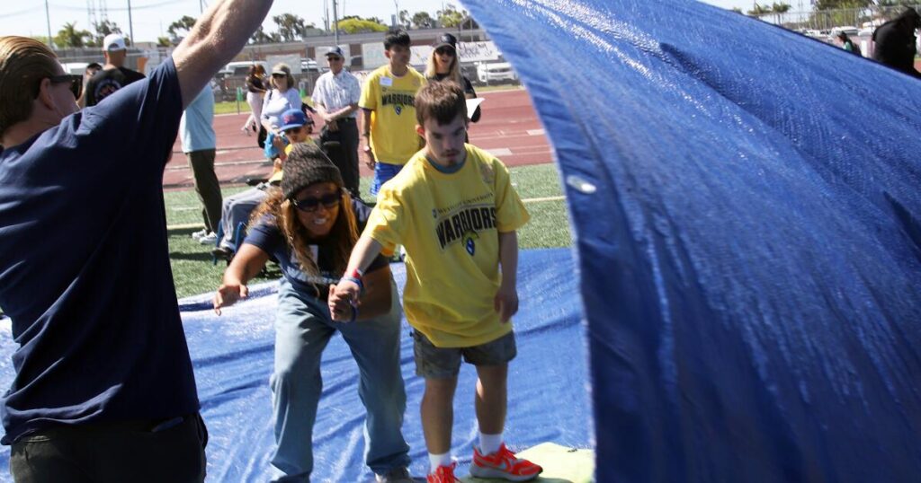 Inclusive Sports Day at Edison High brings smiles to plenty of faces