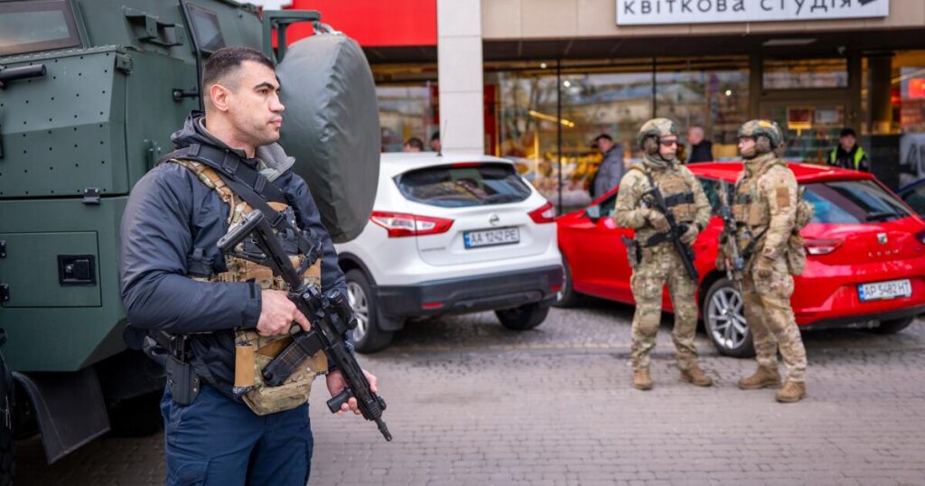Mass shooting in Ukraine's capital leaves 6 dead before police kill gunman