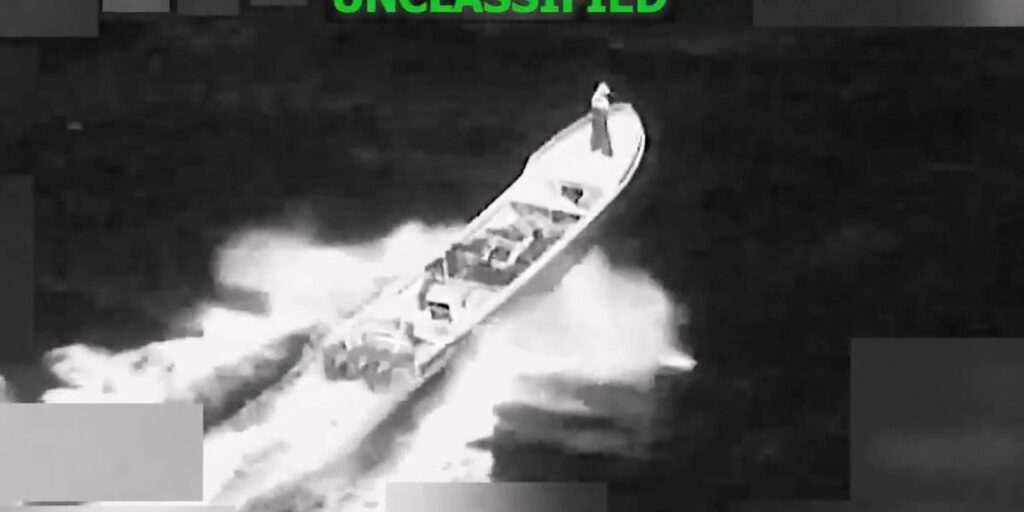 US military strike on alleged drug boat kills 3 in Caribbean Sea