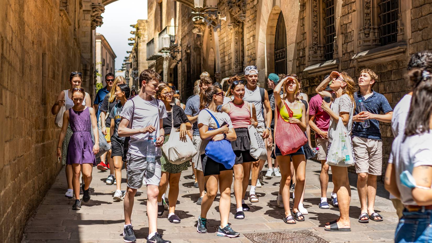 Vacationing in Barcelona, Spain