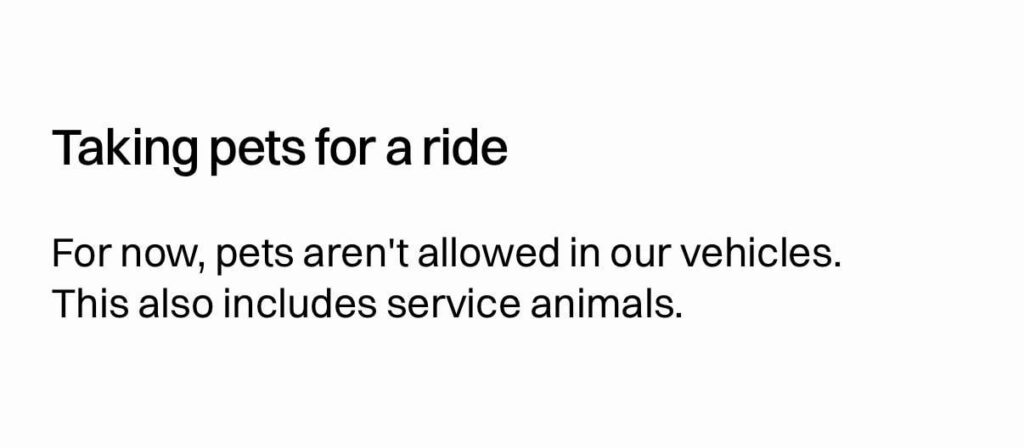 Today, Rimac launched Verne robotaxise in Zagreb and is already violating the legal provisions - it classifies working guide dogs as pets.