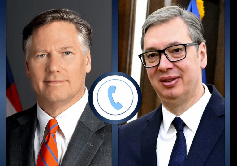 A day after talking about arming Serbia, Vučić tells the US Deputy Secretary that peace is imperative for the region