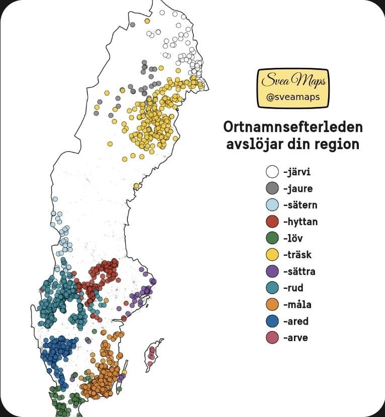 Central Sweden looks a bit rough