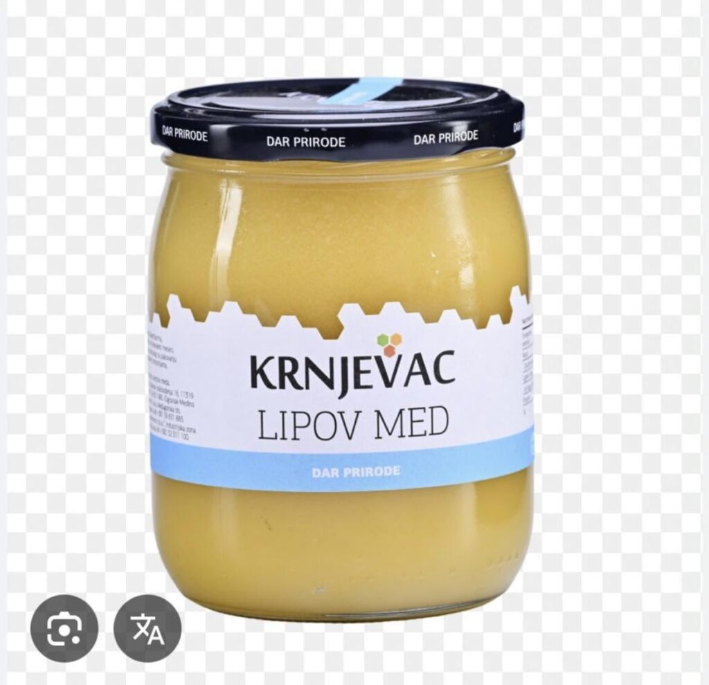 Where is Krnjevac linden honey in Skopje?