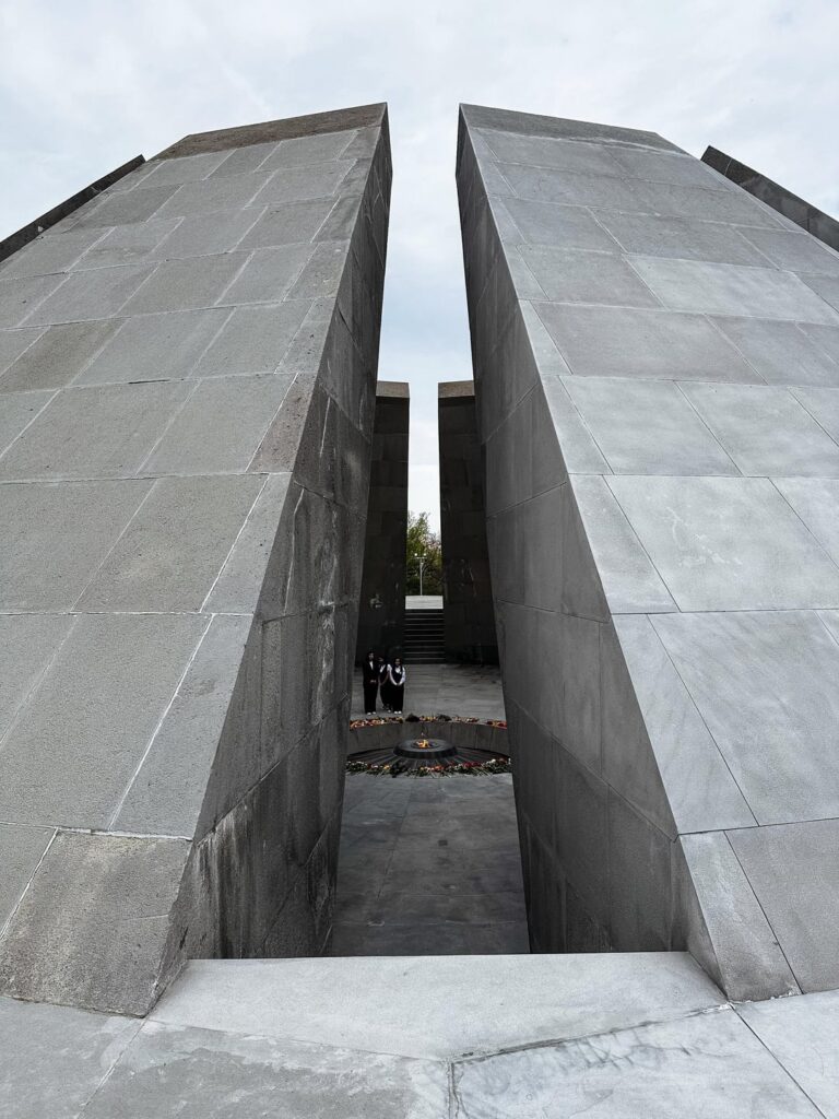 Genocide Memorial Pillars Finished