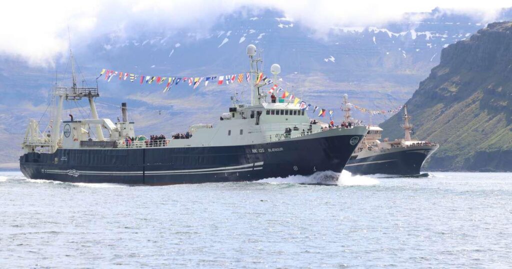 EU membership said to be positive for the big fishing companies - RÚV.is