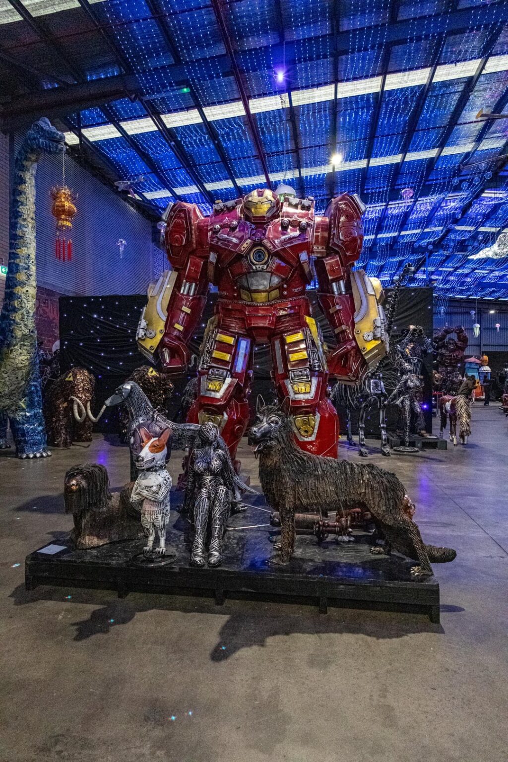 I went along to Metartworld  in Port Melbourne