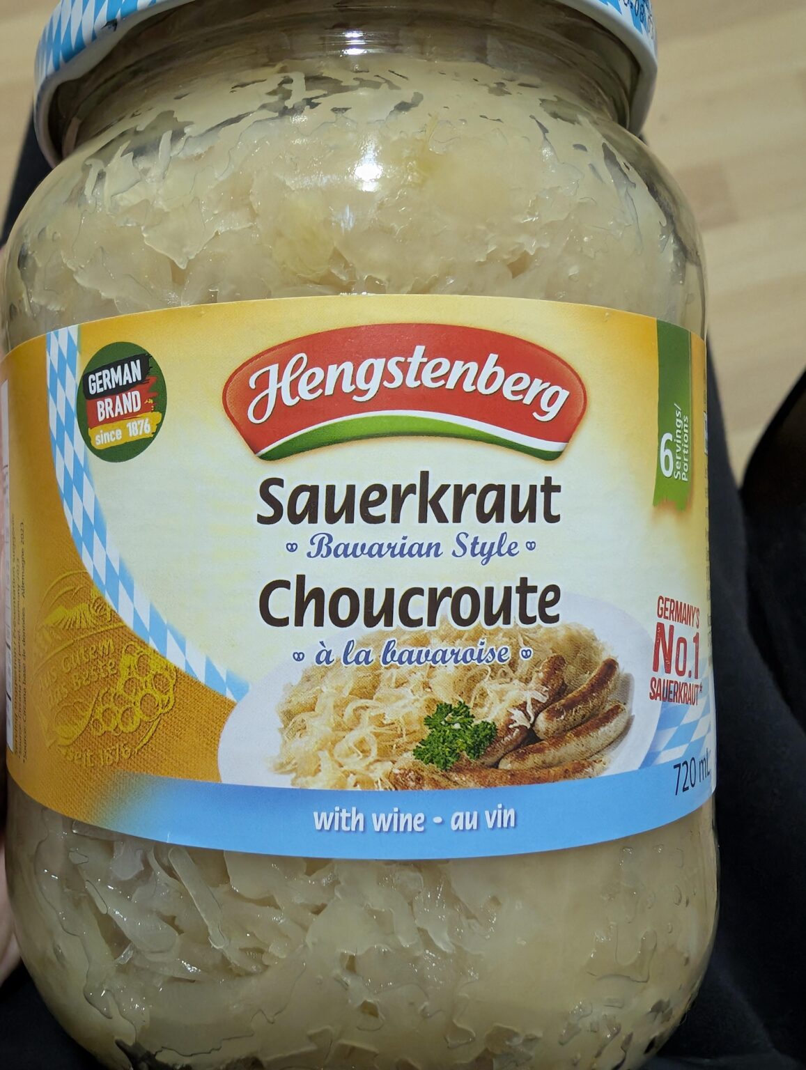 Is this 'Hengstenberg' sauerkraut a good quality sauerkraut?