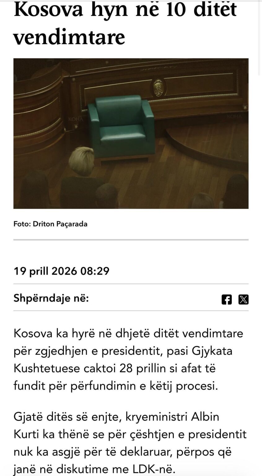 The last 10 days: will we have a new President?