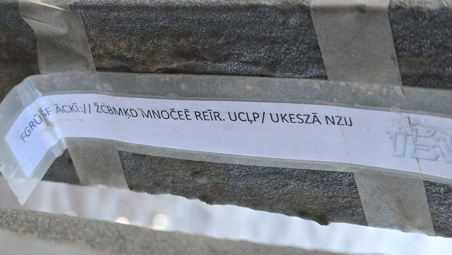 A cryptic note on the bridge