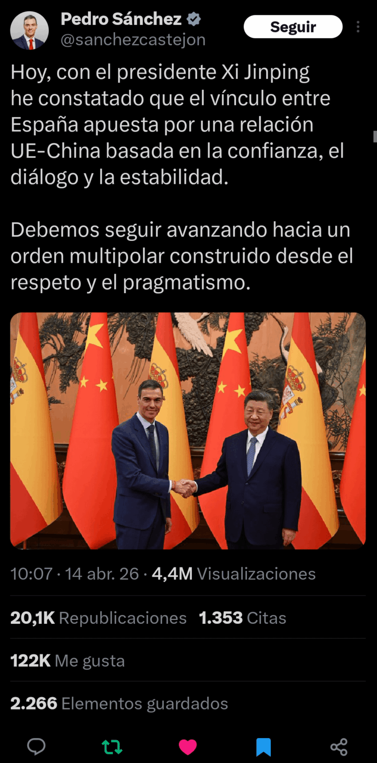 Spain and China.