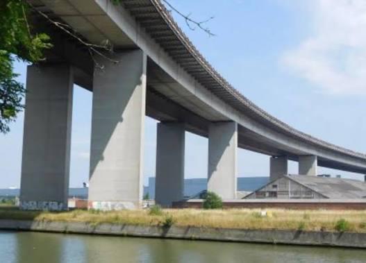 Route control viaduct Vilvoorde