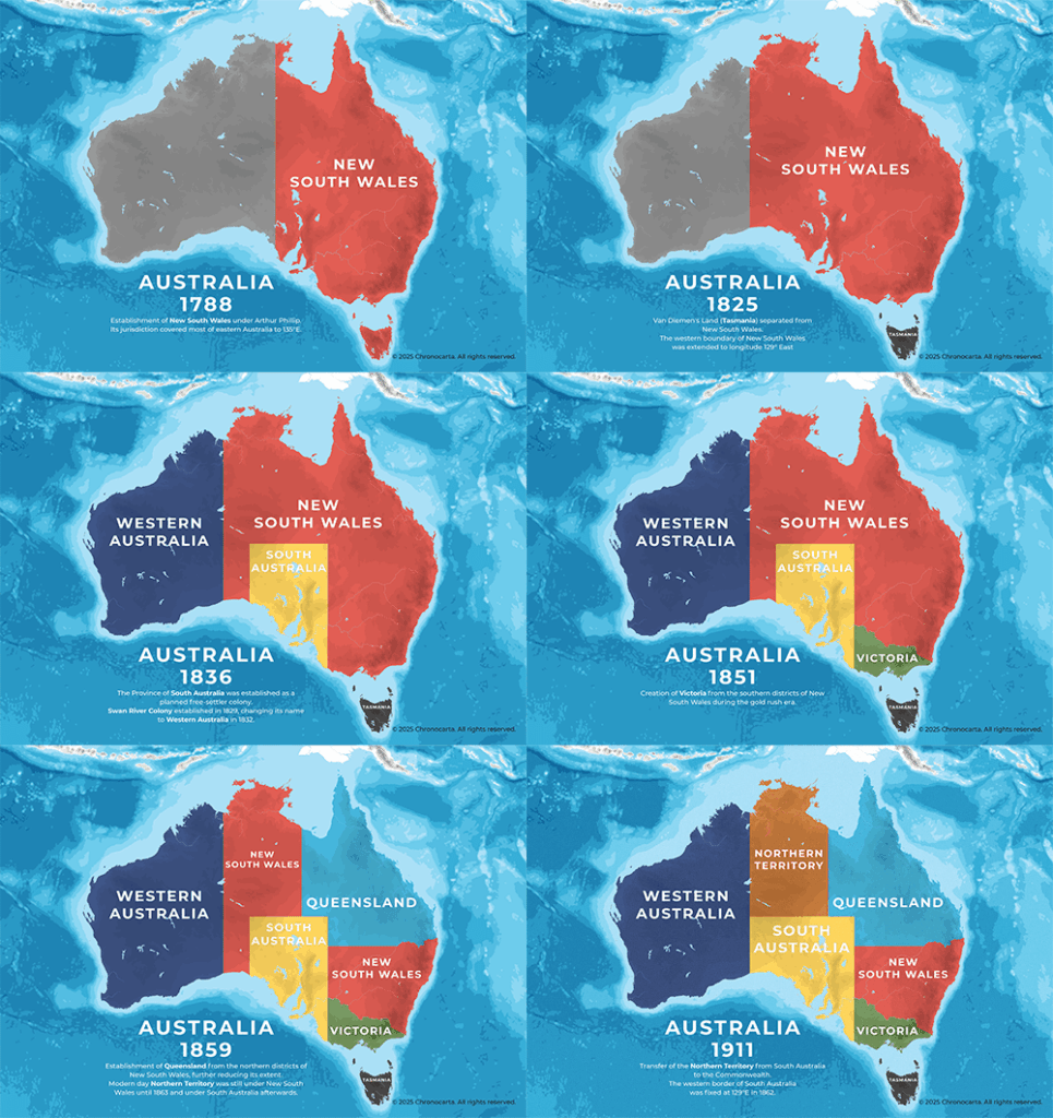 Australia's colonial expansion (1788-1911)
