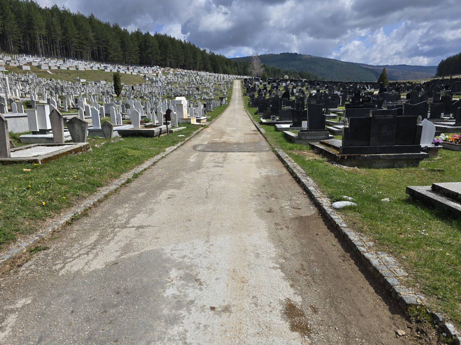 Cemetery in Pljevlje