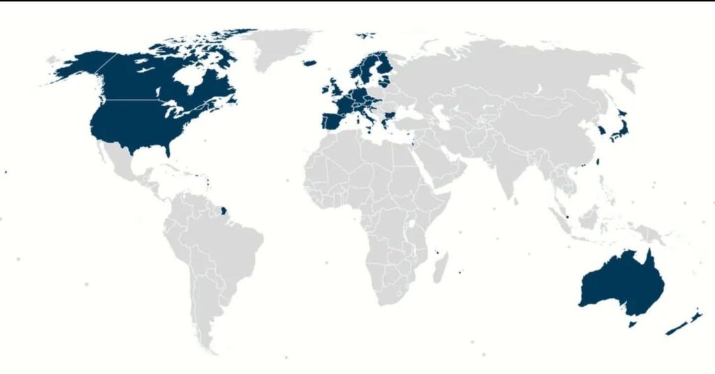 Countries classified as "Advanced Economies" - IMF 2026