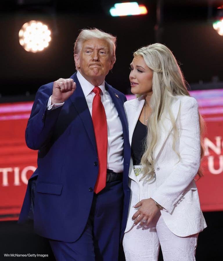 The only thing that healed faster than Erica Kirk's heart is Donald Trump's ear.