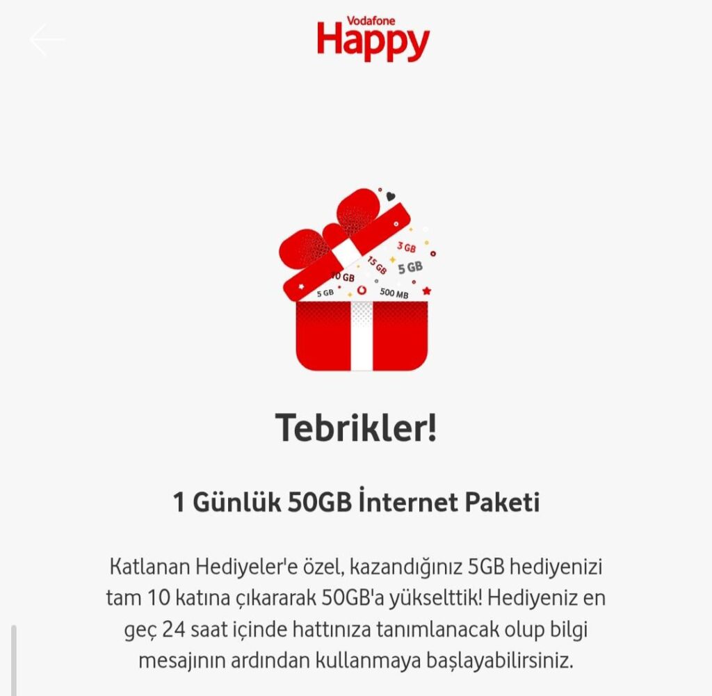 I do not forgive Vodafone V2