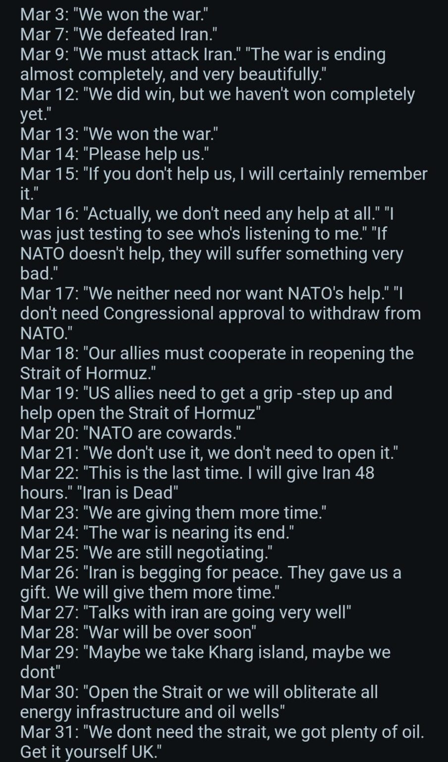 Let me hear you complain about Nicușor again...Trump looks like he's going to summer school AUR