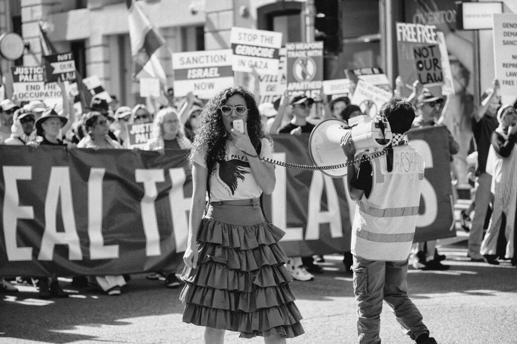 Pictures from Palestine protest in CBD today